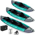 Aqua Marina Laxo-320, Inflatable Leisure Kayak for 2 Person, 320 cm Length, 2022