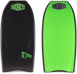 Morey Mach 7-SS Body Board - Dual Power Rod Stringers Knee Contours, Upper Chime Rail, Crescent Tail (43 INCH, Single)