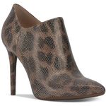 Jessica Simpson Women's Luela Stiletto Bootie Ankle Boot, Lightt Bronze, 4 UK