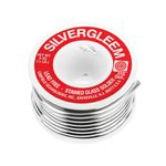 Canfield Lead Free Silvergleem Stained Glass Solder Wire - 227g Spool