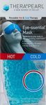 TheraPearl Eye Mask, Eye-ssential Mask with Flexible Gel Beads for Hot Cold Therapy