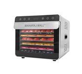 Maharaj Mall Layer Digital Panel Food Dehydrator Efficient Dehydration for Preserving Foods (700 Watt (6 Trays))