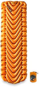 Klymit Insulated Static V Lite Sleeping Pad - Mango Orange 2020