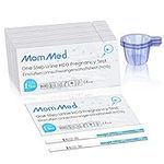 MomMed Pregnancy Test, 20-Count Pregnancy Test Strips, HCG Test Strips Pregnancy with 20 Free Urine Cups, Over 99% Accurate Early Detection of Pregnancy, Early Pregnancy Tests, Pregnancy Test Kit (20 HCG+20 CUPS)