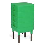 FCMP Outdoor - The Essential Living Composter, 4-Tray Worm Composter, Green