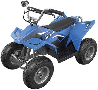 Razor Dirt Quad Electric 4-Wheeler for Kids, 350 W Motor, Up to 8 Mph, 80-Minute Ride Time