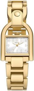 Fossil Women's Harwell Quartz Stainless Steel Three-Hand Watch, Color: Gold (Model: ES5327)