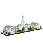 LULUFUN United States Capitol Building Model Building Block Kit, Famous Architecture Mini Building Block, Collection Model Sets,Toy Gifts for Children and Adults 4030pieces