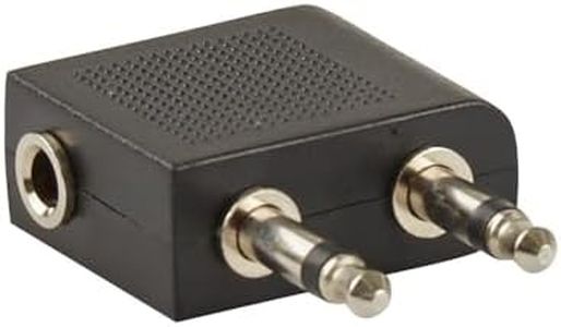 Globite Airline Headphone Adaptor, White