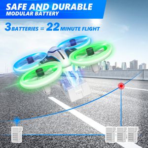 Mini Drone with 720P HD Camera – Green Quadcopter for Kids