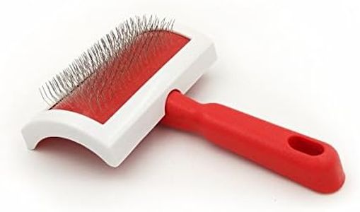 (Brush, Red) - MetU Sheepskin Rug Brush