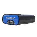 Kobalt 40-Volt Max 5-Amps Rechargeable Lithium Ion (Li-Ion) Cordless Power Equipment Battery