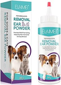 Dog Ear Cleaner - Removal Ear Powder for Pets,Dog Ear Infection Treatment,Supports Infection Prone Ears, Ear Odor in Pets