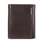 Carhartt Men's Oil Tan Trifold, Brown, One Size