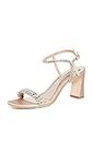 Badgley Mischka Women's Marilee Heeled Sandal, Latte, 3 UK