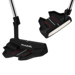 MAZEL Tour GS Men's Golf Putter,Right Handed (Bat Putter)