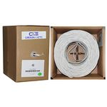 C&E CNE63645 500-Feet 16AWG 4 Conductor Solid Copper Oxygen-Free Speaker Wire Cable