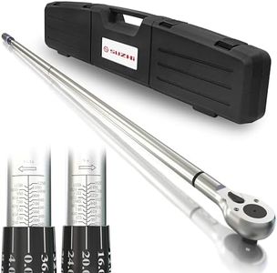 SuZhi 1 Inch Drive Torque Wrench 200-1200 FT.LB / 271-1627 N.M Split Beam/less effort for Off-road equipment/Truck/Motor homes/Drilling platform