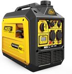 Aceup Energy 3400 Watt Portable Inverter Generator, Petrol Powered Pure Sine Wave Generator Silent for Home, Camping, RV, EURO-V, CE