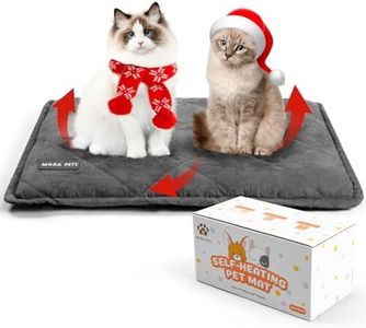 Mora Pets Self Heating Cat Bed Self Warming Pet Bed Ultra Warm Thermal Dog Bed Mat 36x24 Inches with Removable Cover Outdoor Indoor for Cats and Small Medium Dogs Machine Washable