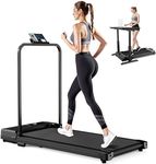 Walking Pad Treadmill for Home - Treadmills Under Desk Running Machine for Home Office Portable Compact Mini Treadmill with Handle Folding Adjustable Speed Remote & LED Display 6KM/H Serenilite