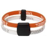 Trion Z Dual Loop Magnetic Wristband Bracelet (Yellow/Purple, Medium)