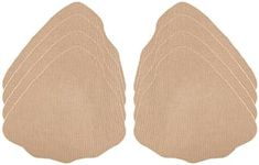 NOOD The Game Changer Adhesive Lift & Shape Bra - One-time Use, Sweatproof, Breathable - 4 Pairs, Soft Tan, Size 3