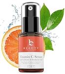 Vitamin C Face Serum - USA Made with Natural & Organic Ingredients, Vitamin C Serum, Get Brighter Looking Skin & Reduce Appearance of Age Spots, Suitable for All Skin Types Including Sensitive Skin