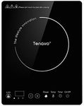 Tenavo 1800W Portable Induction Cooktop, Induction Hot Plate, Induction Burner with Sensor Touch, Single Induction Cooktop, 10 Power and Temperature Levels