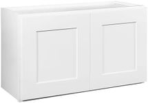 Design House 561662 Brookings Unassembled Shaker Wall Kitchen Cabinet W3018 30x18x12, White