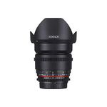 Rokinon DS16M-MFT 16mm T2.2 Cine Wide Angle Lens for Olympus and Panasonic Micro Four Thirds