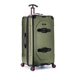 Traveler's Choice Maxporter Ii 30" Hardside Spinner Trunk Luggage, Dark Green, 30" Trunk Luggage, Maxporter Ii 30" Hardside Spinner Trunk Luggage