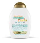 OGX Quenching + Coconut Curls Curl-Defining Shampoo, Hydrating & Nourishing Curly Hair Shampoo with Coconut Oil, Citrus Oil & Honey, Paraben-Free, Sulfate-Free Surfactants, 385ml