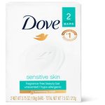 DOVE BAR SENSITIVE SKIN UNSCNT 2 X 3.75 OZ