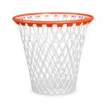 balvi - Basket Wastebasket Quirky Design for Basketball Fans. Made in Very Strong Plastic. White Colour.