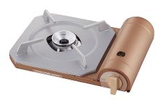 Iwatani CB-TS-PLS Cassette Fu Stove, Tatsujin Slim Plus, Metallic Coral, Disaster Prevention