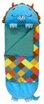 Happy Nappers - Perfect Play Pillow Large Size - 30'' Pillow Extends to 66'' Sleeping Bag - Timmy Triceratops, Multicolor, 6766IT