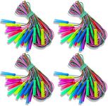 Honoson 100 Pcs Rainbow Jump Rope B