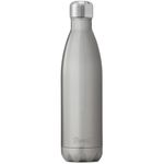 S'well LWB-SLVR07 Stainless Water Bottle, 18-8 Steel, Silver Lining