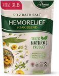 Sitz Bath Salts for Hemorrhoids Treatment Natural Epsom Salt Soak with Essentials Oils for Fissure, Postpartum Care and Bartholin Cyst Treatment by Fivona- 1 Pack - 3 lb oz