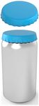 Silicone Soda Can Lids – Can Covers – Can Caps – Can Topper – Can Saver – Can Stopper – Shield your coke, beer, and pop cans from flies, bees, and dust! – Fits all standard soda cans (Blue - 2 Pack)