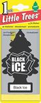 Little Trees Air Freshener Tree MTR0004 Black Ice Fragrance For Car Home Boat Caravan - Single Pack