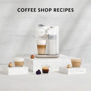 Nespresso Gran Lattissima Coffee Machine – Milk Frother, White, Starter Capsule Set