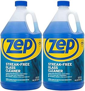 Zep Streak-Free Glass Cleaner - 1 Gallon - (Case of 2) ZU1120128 - Pro Formula Clean