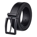 Weifert Men's Dress Belt Black Leat