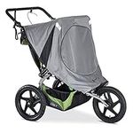 BOB Sun Shield for Duallie Fixed Wheel Strollers, Grey