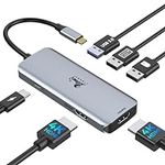 USB C Docking Station Dual HDMI, US