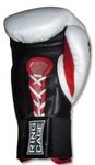 Ring to Cage Converter - Hook&Loop Strap for Lace-up Boxing Gloves - Single or Double. for Boxing, Muay Thai, Kickboxing, MMA Laceup Gloves (Double)