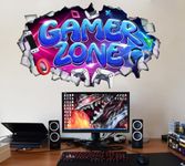 YIMEHDAN Large 3D Gamer Zone Wall D