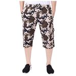 MOUNTAIN COLOURS Printed Men's Three Fourths (MC_4128)